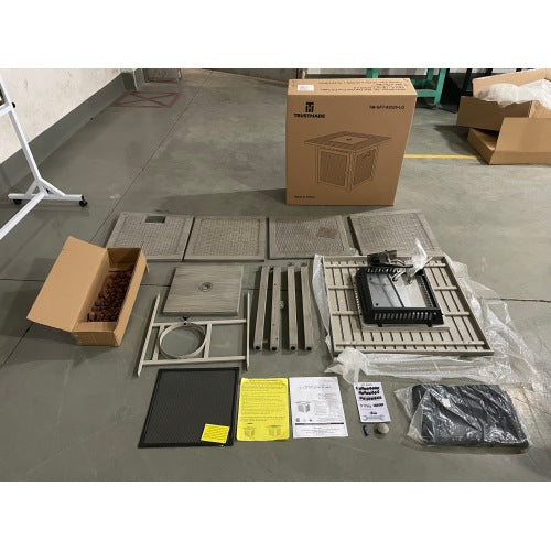 Upland 28�Slat Top Gas Fire Pit
